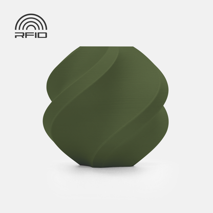 Bambu Lab PLA Matte Dark Green 1.75mm PLA filament